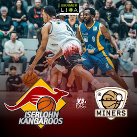 Iserlohn Kangaroos vs. ETB Miners