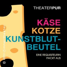Käse, Kotze. Kunstblutbeutel
