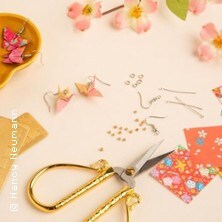 Origami Ohrringe selber falten
