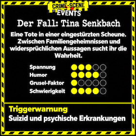 Crime-Scene: Der Fall: Tina Senkbach