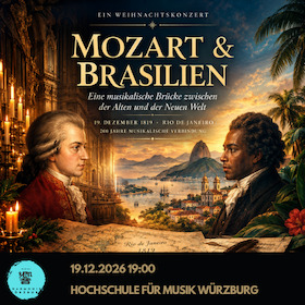 Mozart X Brasil Das Weihnachtskonzert mit Chorwerken von Wolfgang Amadeus Mozart und Jose Mauricio Nunes Garcia