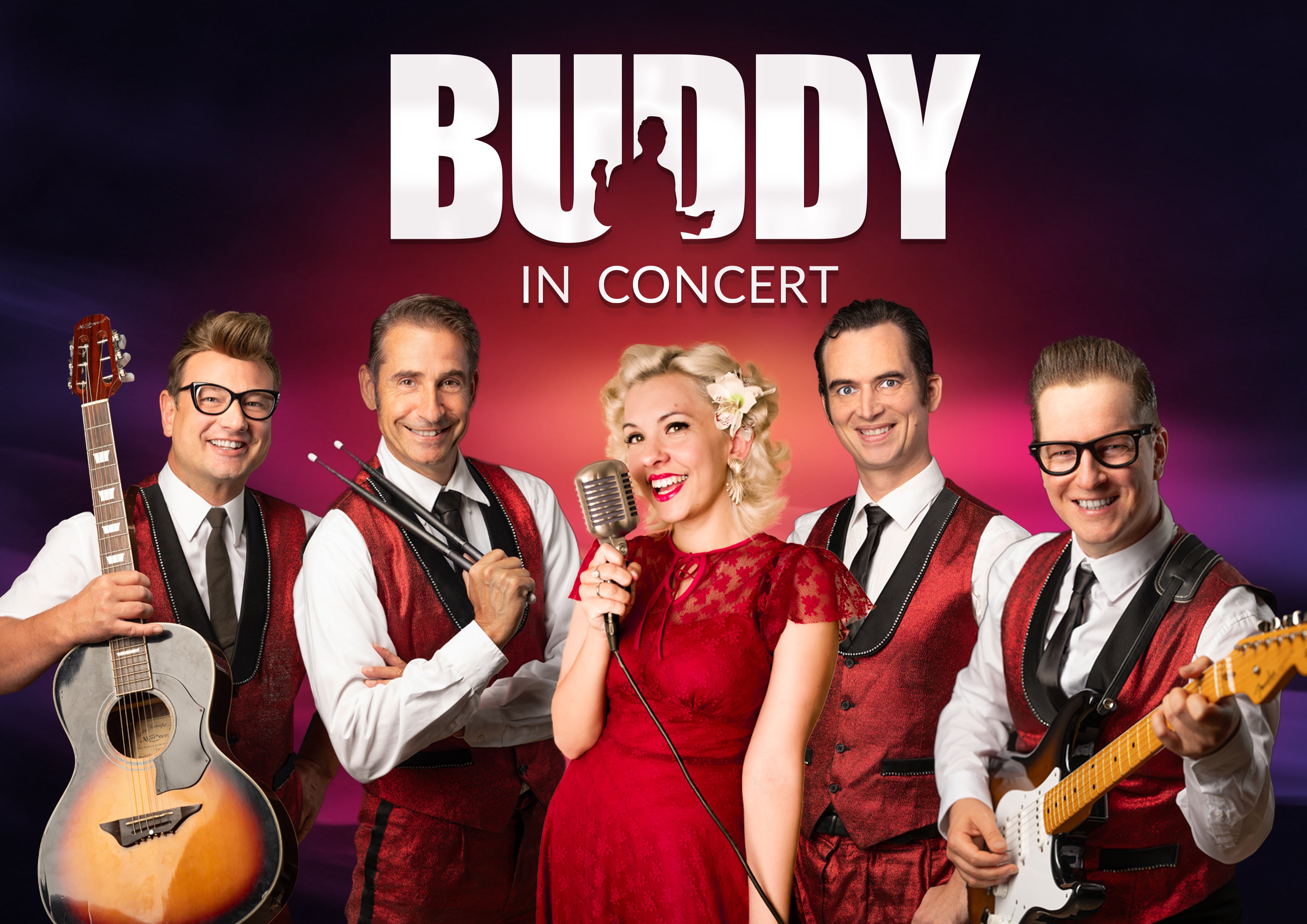 BUDDY in concert - die Rock'n'Roll-Show