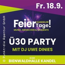 Ü30 Party mit DJ Uwe Dienes