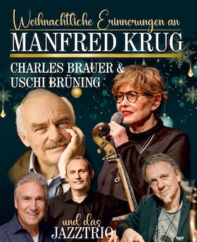 Weihnachtliche Erinnerungen an Manfred Krug - Charles Brauer, Uschi Brüning & das Jazz Trio