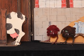 Die rosarote Himbeermilchkuh - Knurps Puppentheater