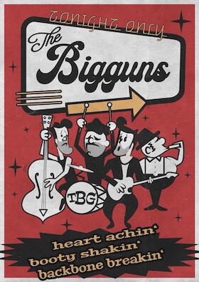 The Bigguns - heart achin' - booty shakin' - backbone breakin'