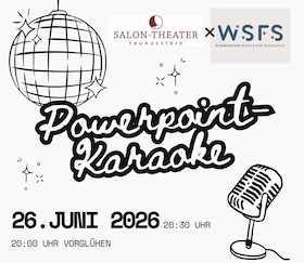 Powerpoint-Karaoke im Salon-Theater