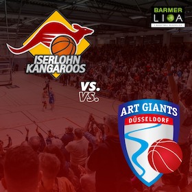 Iserlohn Kangaroos vs. ART Giants Düsseldorf