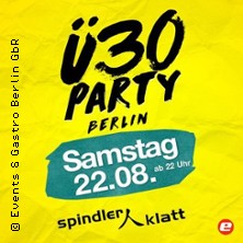 Ü30 Party Berlin - Sommerparty