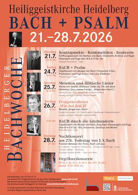 Orgelkonzert 3 "B-A-C-H durch die Jahrhunderte"