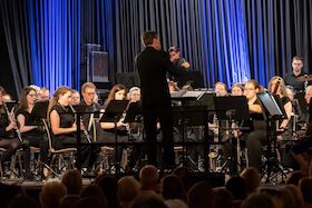 Wetzlarer CITY WINDS unter Leitung von Dominik M. Koch Heeresmusikkorps Ulm