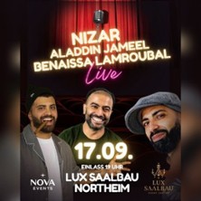 Nizar, Benaissa, Aladdin Jameel - Live