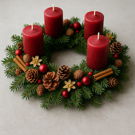 Workshop: Deinen Adventskranz selbst gestalten - mit Tanja Grundentaler