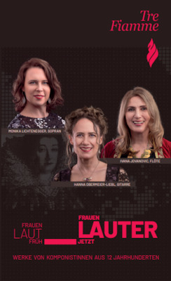 Ensemble Tre Fiamme - Werke von Komponistinnen aus 12 Jahrhunderten
