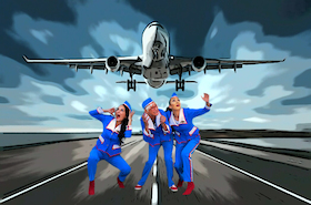 Dreist präsentiert: Reiherair - - die gesungene Comedy-Flug-Revue