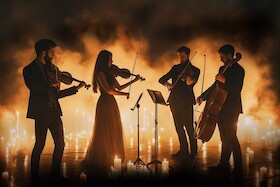 Bridgerton Musik bei Kerzenschein - Streichquartett
