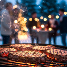 Winterküche vom Grill - Festliche Aromen neu interpretiert