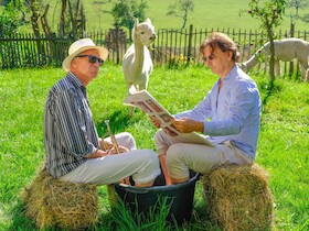 Huub Dutch Duo - Life is fine - when you`re on Wäscheline!