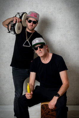 No rhythm, no music - Familienkonzert mit den Drum Twins
