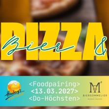 Bier und Pizza
