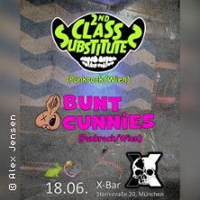 2nd CLASS SUBSTITUTES + BUNT CUNNIES - Leiwand: Punkrock aus Wien