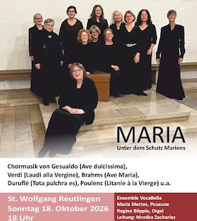 Concertino St. Wolfgang - MARIA - Unter dem Schutz Mariens