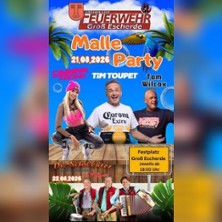 Malle Party in Groß Escherde | Tim Toupet Carina Crone und Tom Wilcox