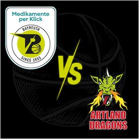 Medikamente per Klick Bayreuth vs. Artland Dragons