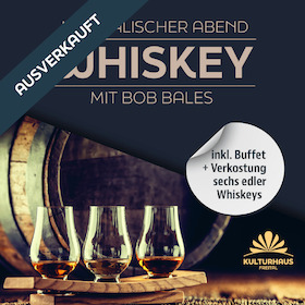 Musikalischer Whiskeyabend mit Bob Bales