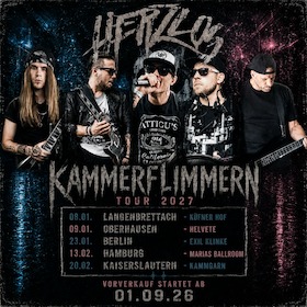 Herzlos - KAMMERFLIMMERN Tour 2027