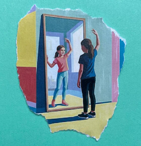 Tanzstudio Belacqua - Jenseits des Spiegels - Ballett Klassen von Lena Mayer + Tanzakrobatik Klassen von Uta Ziegler