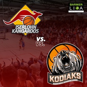 Iserlohn Kangaroos vs. BBA Hagen