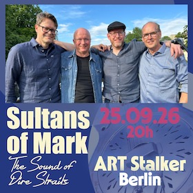 Sultans of Mark - Tribute to Dire Straits - Pure 80s-Rockmagie! Ein Abend wie damals.