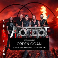 ACCEPT - Open air + Special Guest: Orden Ogan & Thomas Godoj & Seraina Telli