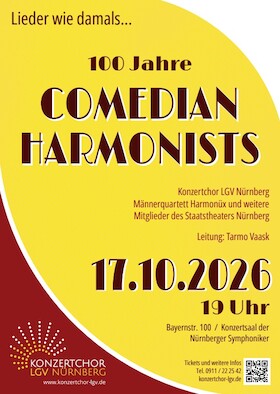 100 Jahre comedian Harmonists