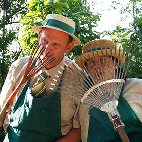 In Beeten und Bäumen - Eine Gartenlesung mit Musik