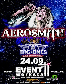 AEROSMITH Tribute Show - BIG ONES celebrating AEROSMITH