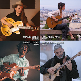 NACHT DER GITARREN 2026 - feat. Minnie Marks, Roxane Elfasci, Niwel Tsumbu, André Cavalcante