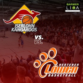 Iserlohn Kangaroos vs. Hertener Löwen