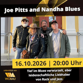 Joe Pitts and Nandha Blues (USA/Italien) | Magdeburg | machwerk