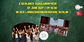 5. Berliner Schulchorpreis - Grundschulchöre
