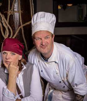 "Captain Cook" - Herr der 7 Herde - Culinartheater mit 4-Gänge Menü