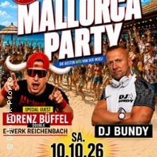 Mallorca Party mit Lorenz Büffel Double
