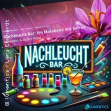 Nachleucht-Bar: Ein Malabend mit Safran