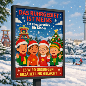 Das Ruhrgebiet ist meins! - Ein Kindermusiktheater für die ganze Familie - Weihnachts Edition mit Weihnachtssingen