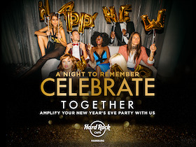 Silvester 2026 im Hard Rock Cafe Hamburg - Die schönsten Plätze für den Jahreswechsel