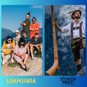 Open Air im Schlosshof: Loamsiada & Loisach Marci - Urban Brass meets Alphorn Techno