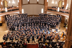 Chorsymphonisches Konzert mit Werken von Smetana, Brahms, Dvorák, Boulanger, Steffens und Zemlinsky