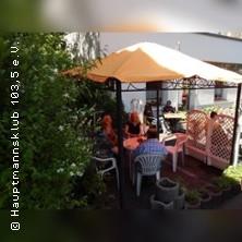 Ein Grillnachmittag auf der Terrasse