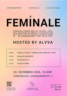 Freiburger Feminale hosted by ALVVA